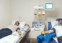 Karnataka MLA Ranganath donates plasma for Covid patients