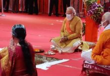 Ayodhya Mandir head tests Corona positive, PM Modi in danger..?