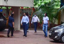 NCB Conducted raids in Rhea’s Residence