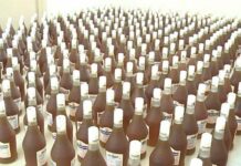 10000 bottles of illegal Liquor Seized in Guntur