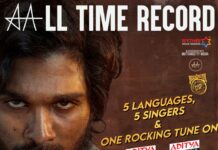 Icon Staar Allu arjun Pushpa’s first pan-Indian single scripts history