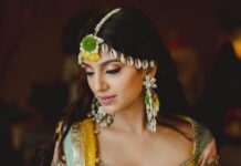 జరిగిన హల్దీ వేడుక.. సీ షెల్స్ నగలతో మెరిసిన మిహీక