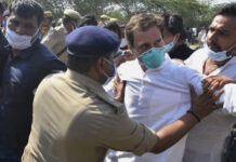 రోడ్డుపై బీజేపీ నేతలు మాత్రమే తిరగాలా.. రోడ్డుపైనే రాహల్ గాంధీ..